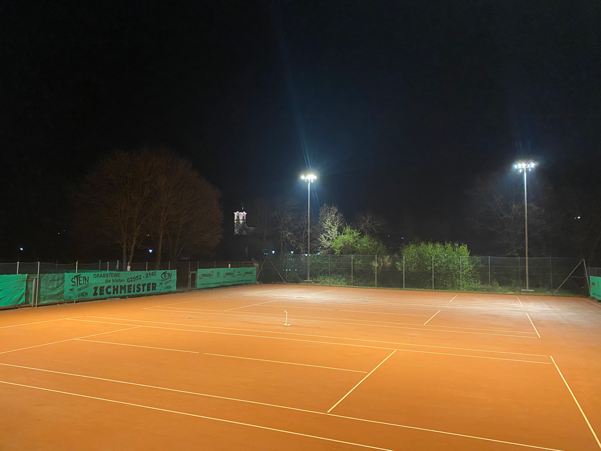 Read more about the article Game, set, match: New SmartArena floodlights for the UTC Hollabrunn